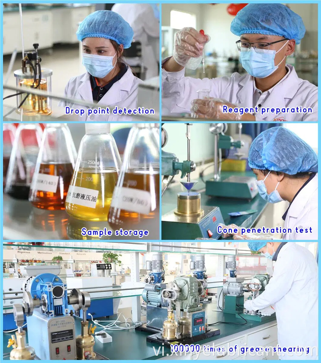 Các nhà sản xuất bán trực tiếp áp suất cực molybdenum disulfide dầu mỡ